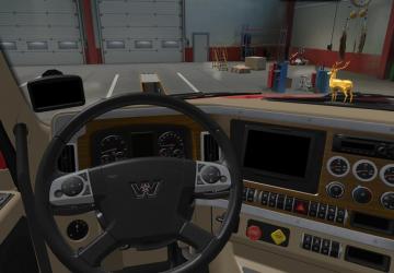 Western Star 49X Interior version 1.0 for Euro Truck Simulator 2 (v1.45-1.47)