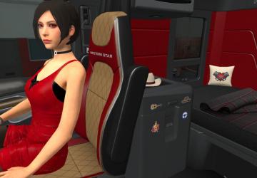 Western Star 49X Interior version 1.0 for Euro Truck Simulator 2 (v1.45-1.47)