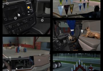 Interior Addon by Wolli version 1.4.3 for Euro Truck Simulator 2 (v1.42.x, 1.43.x)
