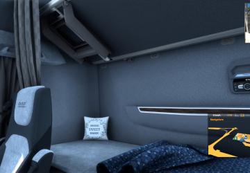 Interior Addon’s DAF XG/XG+ version 1.0 for Euro Truck Simulator 2 (v1.40.x, - 1.43.x)