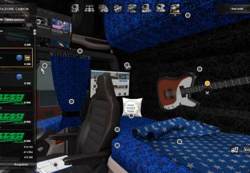Interior Addon’s Scania NG version 1.4 for Euro Truck Simulator 2 (v1.39.x, - 1.43.x)