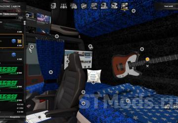 Interior Addon’s Scania NG version 1.5 for Euro Truck Simulator 2 (v1.47)