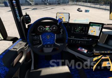 Interior Addon’s Scania NG version 1.5 for Euro Truck Simulator 2 (v1.47)