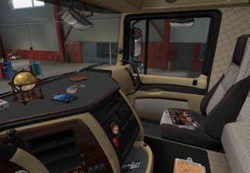 Interior «DAF» version 1.0 for Euro Truck Simulator 2 (v1.35.x, - 1.39.x)