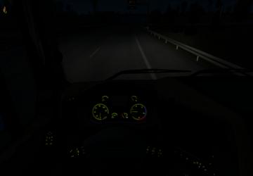 Interior «DAF» version 1.0 for Euro Truck Simulator 2 (v1.35.x, - 1.39.x)