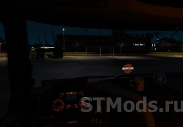 Interior Lights & Emblems version 9.6 for Euro Truck Simulator 2 (v1.46.x, 1.47.x)
