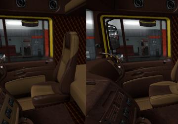 Interior for DAF XF 105 version 1.0 for Euro Truck Simulator 2 (v1.36.x)