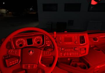 Interior Lights for all trucks (all versions) v1.1 for Euro Truck Simulator 2 (vall versions)