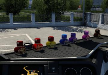 Interior Tuning Pack «Belka accessory» version 1.0 for Euro Truck Simulator 2 (v1.46.x)