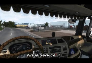 Interiors Addon MAN TG3 2020 version 1.0 for Euro Truck Simulator 2 (v1.47.x)