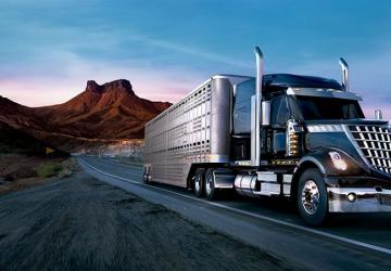 International Lonestar in Traffic version 1.0 for Euro Truck Simulator 2 (v1.35.x, 1.36.x)