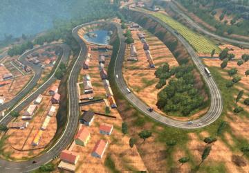Island Zone Indonesian Map version 1.0 for Euro Truck Simulator 2 (v1.30.x, - 1.38.x)