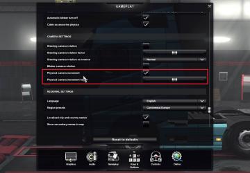 Ista Physics version 2.0 for Euro Truck Simulator 2 (v1.35.x)