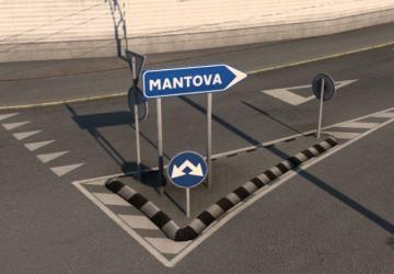 Map Italy Map Rework version 0.3 for Euro Truck Simulator 2 (v1.45.x)