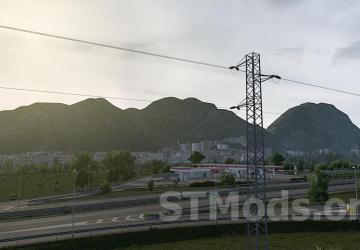 Map Itarevamp version 0.3 for Euro Truck Simulator 2 (v1.44.x)