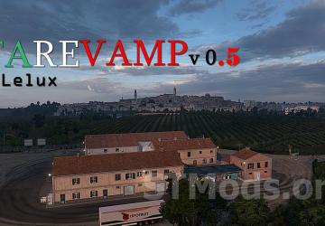 Map Itarevamp version 0.7 for Euro Truck Simulator 2 (v1.47.x)