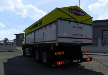Iveco 145-17 R & Trailer version 1.0 for Euro Truck Simulator 2 (v1.49.x)