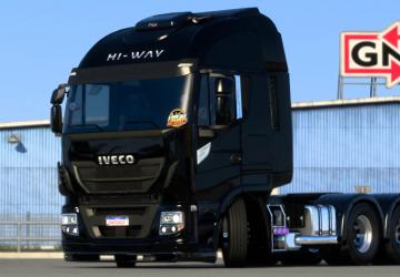 Iveco Hi-Way Brasil Edit version 2.0 for Euro Truck Simulator 2 (v1.40.x, 1.41.x)