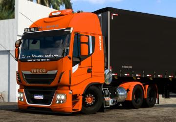Iveco Hi-Way Brasil Edit version 2.1 for Euro Truck Simulator 2 (v1.43.x)
