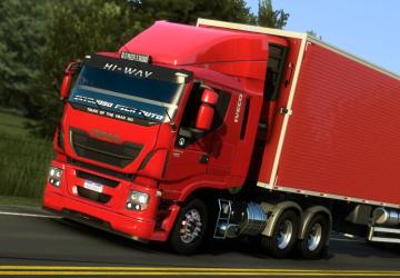 Iveco Hi-Way Brasil Edit version 2.1 for Euro Truck Simulator 2 (v1.43.x)