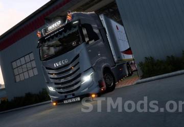 Iveco S-Way version 10.07.22 for Euro Truck Simulator 2 (v1.44.x, 1.45.x)