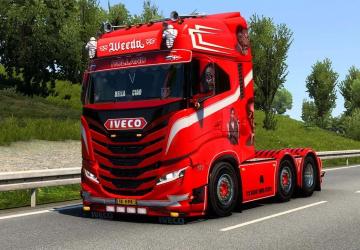 Iveco S-Way Weeda Transport version 1.0 for Euro Truck Simulator 2 (v1.48.x)