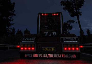Iveco S-Way Weeda Transport version 1.0 for Euro Truck Simulator 2 (v1.48.x)