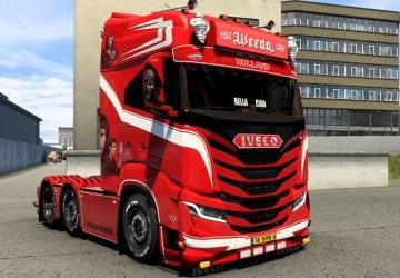 Iveco S-Way Weeda Transport version 1.0 for Euro Truck Simulator 2 (v1.48.x)
