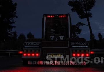 Iveco S-Way Weeda Transport version 1.1 for Euro Truck Simulator 2 (v1.49.x)