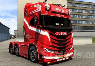 Iveco S-Way Weeda Transport version 1.1 for Euro Truck Simulator 2 (v1.49.x)