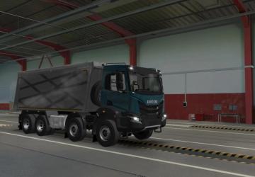 Iveco T-Way + Trailers version 1.0 for Euro Truck Simulator 2 (v1.48.x, 1.49.x)