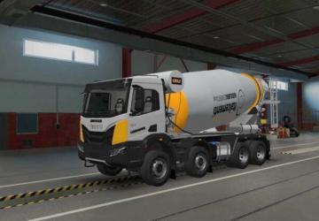 Iveco T-Way + Trailers version 1.0 for Euro Truck Simulator 2 (v1.48.x, 1.49.x)