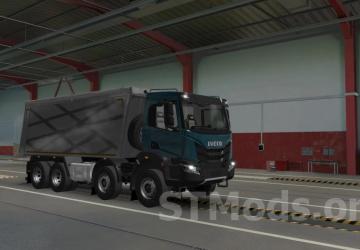 Iveco T-Way + Trailers version 3.1.1 for Euro Truck Simulator 2 (v1.54.x)
