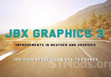 JBX Graphics 3 version 1.9 for Euro Truck Simulator 2 (v1.48.x)