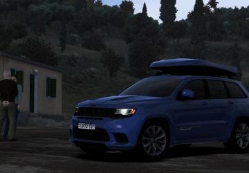 Jeep Grand Cherokee SRT Trackhawk version 1.0 for Euro Truck Simulator 2 (v1.49.x, - 1.55.x)