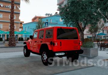 Jeep Wrangler 2022 version 1.1 for Euro Truck Simulator 2 (v1.54.x)