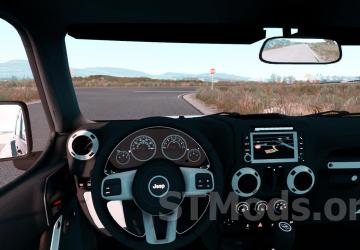 Jeep Wrangler 2022 version 1.1 for Euro Truck Simulator 2 (v1.54.x)