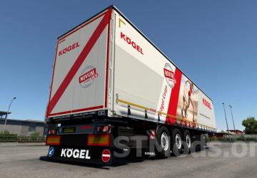 Kögel Trailers by Dotec version 1.11 for Euro Truck Simulator 2 (v1.48.x, 1.49.x)