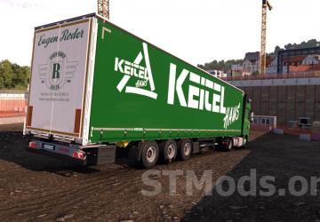 Kögel Trailers by Dotec version 2.1.5.1 for Euro Truck Simulator 2 (v1.54.x)