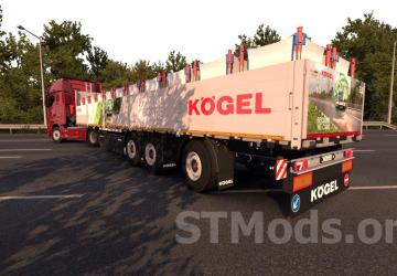 Kögel Trailers by Dotec version 2.1.5.2 for Euro Truck Simulator 2 (v1.54.x, 1.55.x)