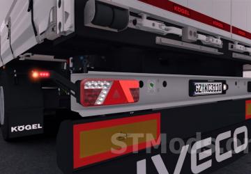 Kögel Trailers by Dotec version 2.1.5.2 for Euro Truck Simulator 2 (v1.54.x, 1.55.x)
