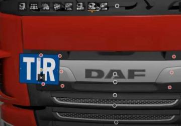 K.R.T Stickers & Plates version 1.0 for Euro Truck Simulator 2 (v1.43.x)