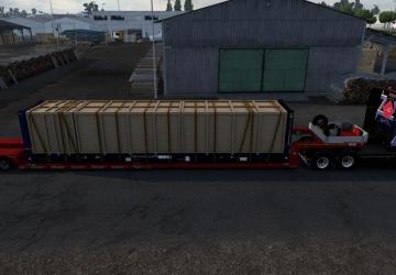 Kässbohrer SLL Edit for 40ft + 45ft version 1.0 for Euro Truck Simulator 2 (v1.54.x)