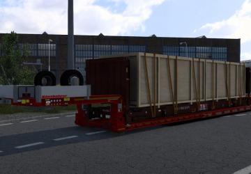 Kässbohrer SLL Edit for 40ft + 45ft version 1.0 for Euro Truck Simulator 2 (v1.54.x)