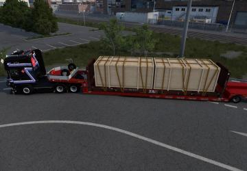 Kässbohrer SLL Edit for 40ft + 45ft version 1.0 for Euro Truck Simulator 2 (v1.54.x)