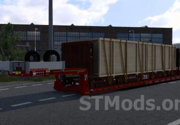 Kässbohrer SLL Edit for 40ft + 45ft version 1.0.1 for Euro Truck Simulator 2 (v1.54.x)