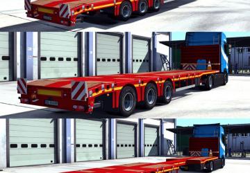 Kässbohrer Trailer Pack version 1.0 for Euro Truck Simulator 2 (v1.35.x, - 1.39.x)