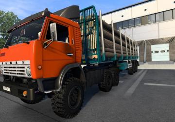 KAMAZ-4410/6450 version 2.1 for Euro Truck Simulator 2 (v1.54.x)