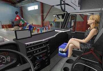 Kamaz  5460-73 Tm1840 version 1.0 for Euro Truck Simulator 2 (v1.39.x)
