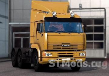 Kamaz 6460/65221 version 18.01.24 for Euro Truck Simulator 2 (v1.49)